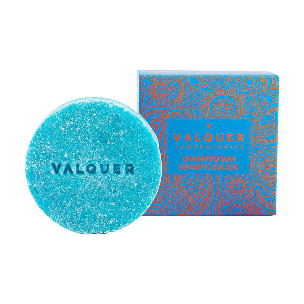 Твердий шампунь для волосся Valquer Shampoo Bar з екстрактом апельсину та папайї, 50 г